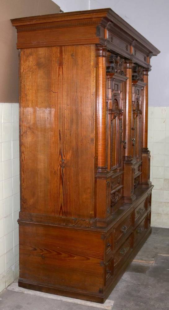 Große Abbildung Nr.3: 138-2990 Bodensee-Barockschrank.: (Möbel, Schränke)