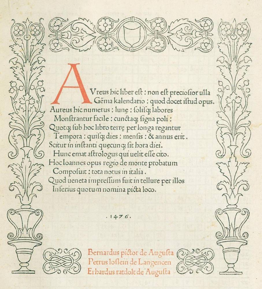 Große Abbildung Nr.1: 138-300 Regiomontanus (d.i. Johannes Müller von Königsberg).: (Alte Drucke, Handschriften und Theologie)
