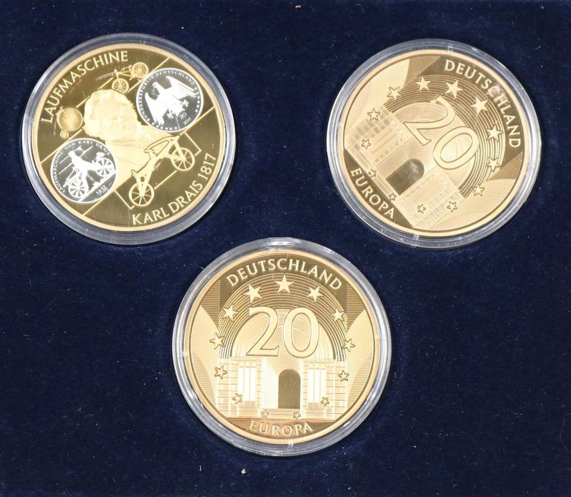 Große Abbildung Nr.1: 138-3005 Euro u. Spezimen.: (Münzen und Medaillen)