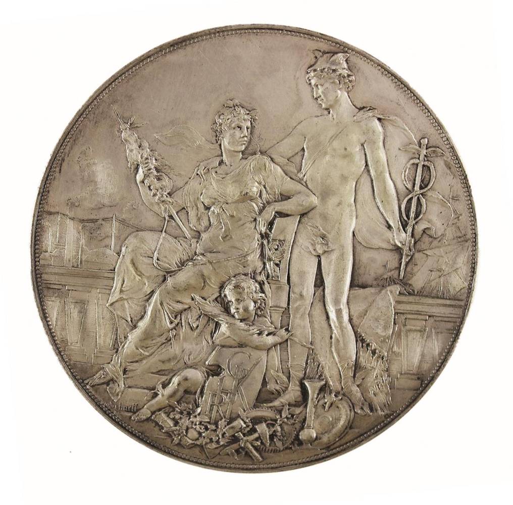 Große Abbildung Nr.1: 138-3018 Scharff, Anton: (Münzen und Medaillen, Medaillen)
