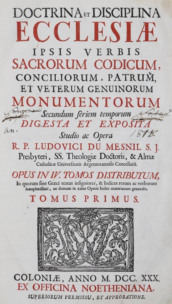 Große Abbildung Nr.1: 138-302 Reiffenstuel,A.: (Alte Drucke, Handschriften und Theologie)