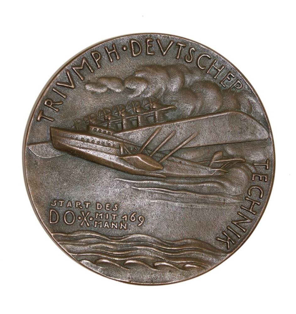 Große Abbildung Nr.2: 138-3045 Dornier.: (Münzen und Medaillen, Zeppelin)