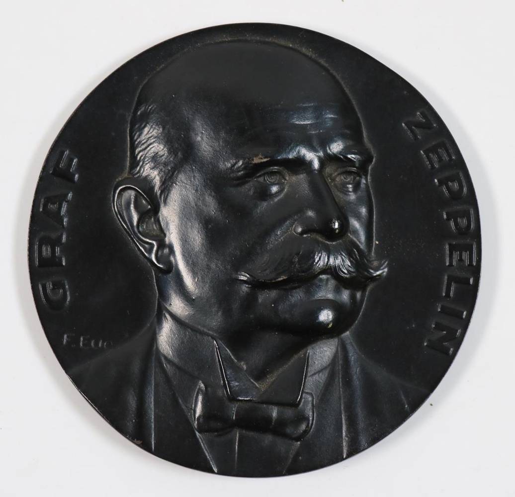 Große Abbildung Nr.1: 138-3053 Große Prachtmedaille.: (Münzen und Medaillen, Zeppelin)