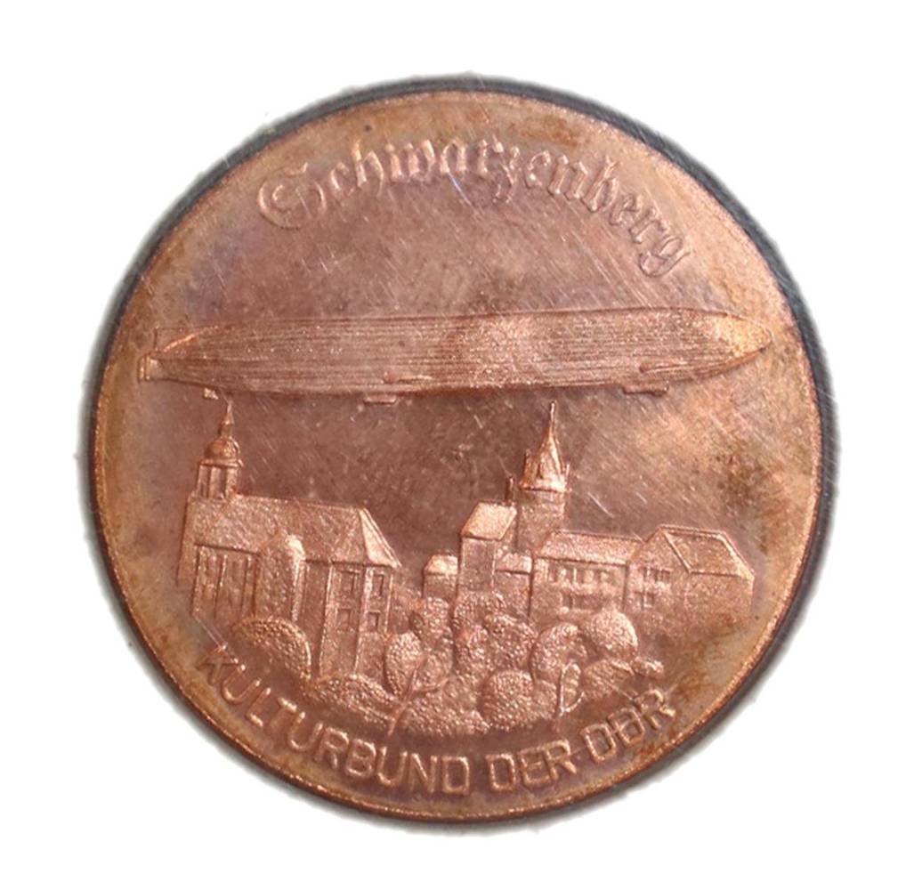 Große Abbildung Nr.2: 138-3079 Zeppelinmedaillen u. Kleinodien.: (Münzen und Medaillen, Zeppelin)