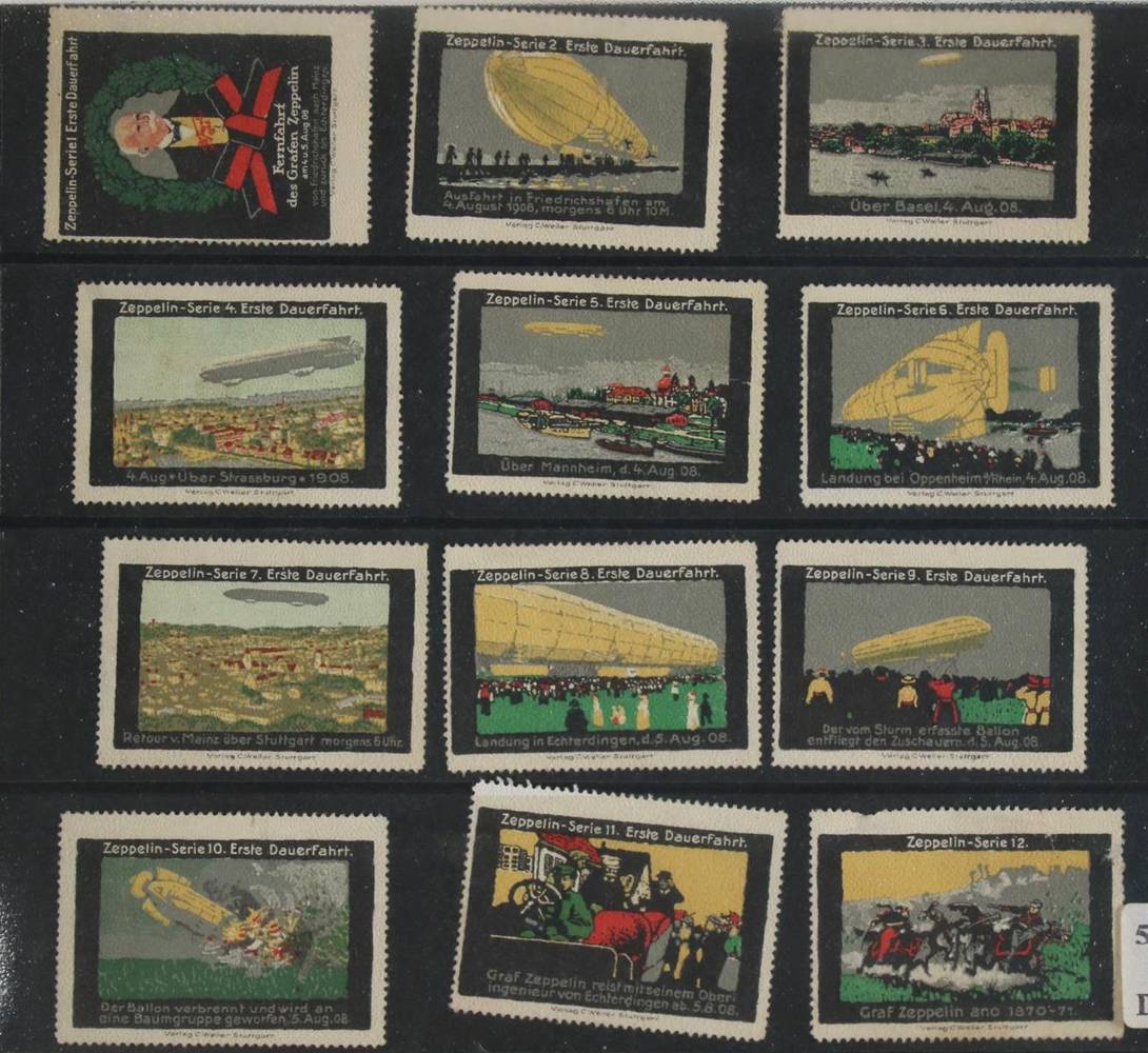 Große Abbildung Nr.5: 138-3079 Zeppelinmedaillen u. Kleinodien.: (Münzen und Medaillen, Zeppelin)