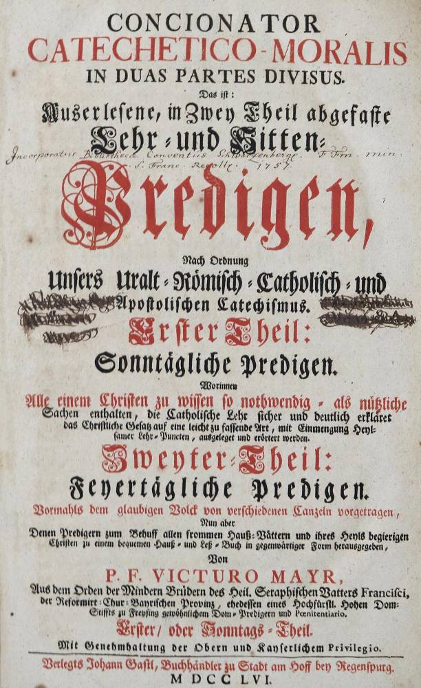 Große Abbildung Nr.81: 138-308 Rückgänge: (Alte Drucke, Handschriften und Theologie)