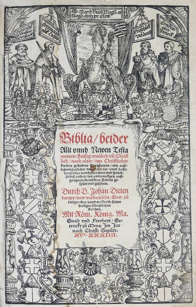 Große Abbildung Nr.1: 138-31 Biblia,: (Bibeln)