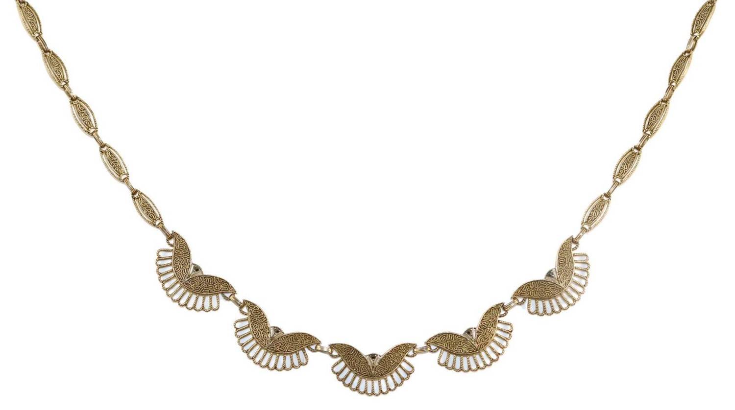 Große Abbildung Nr.1: 138-3122 Collier Theodor Fahrner: (Schmuck, Theodor Fahrner)