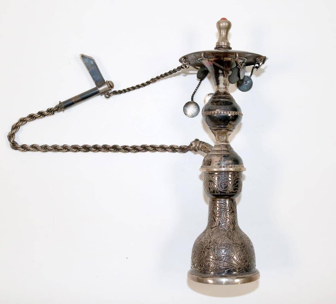 Große Abbildung Nr.2: 138-3130 Miniaturshisha Ägypten.: (Silber)