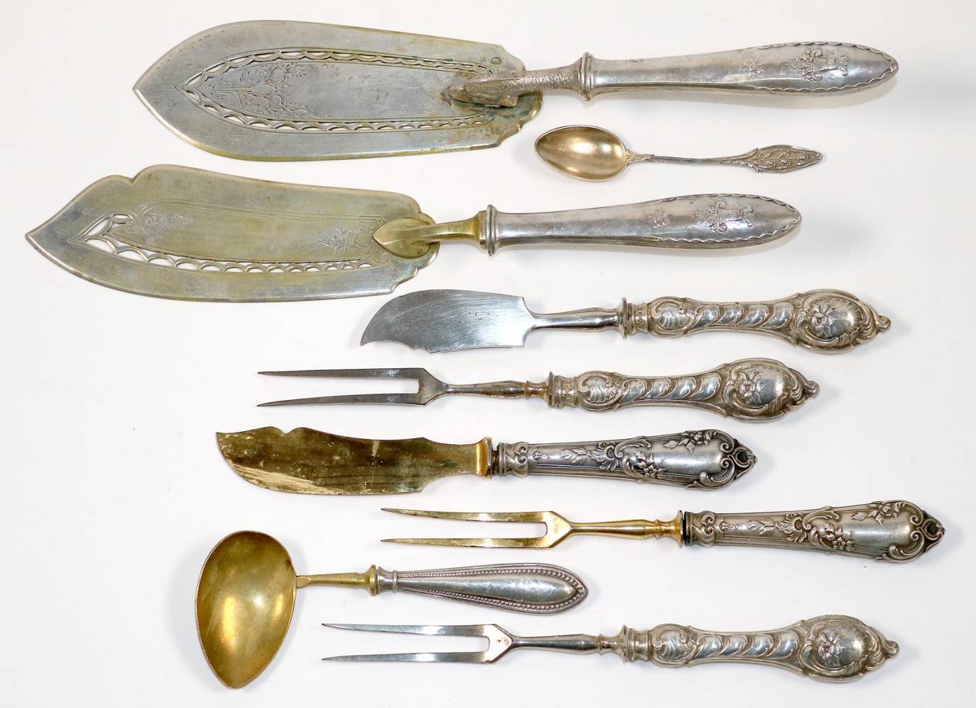 Große Abbildung Nr.1: 138-3131 Silber u. Versilbertes.: (Silber)