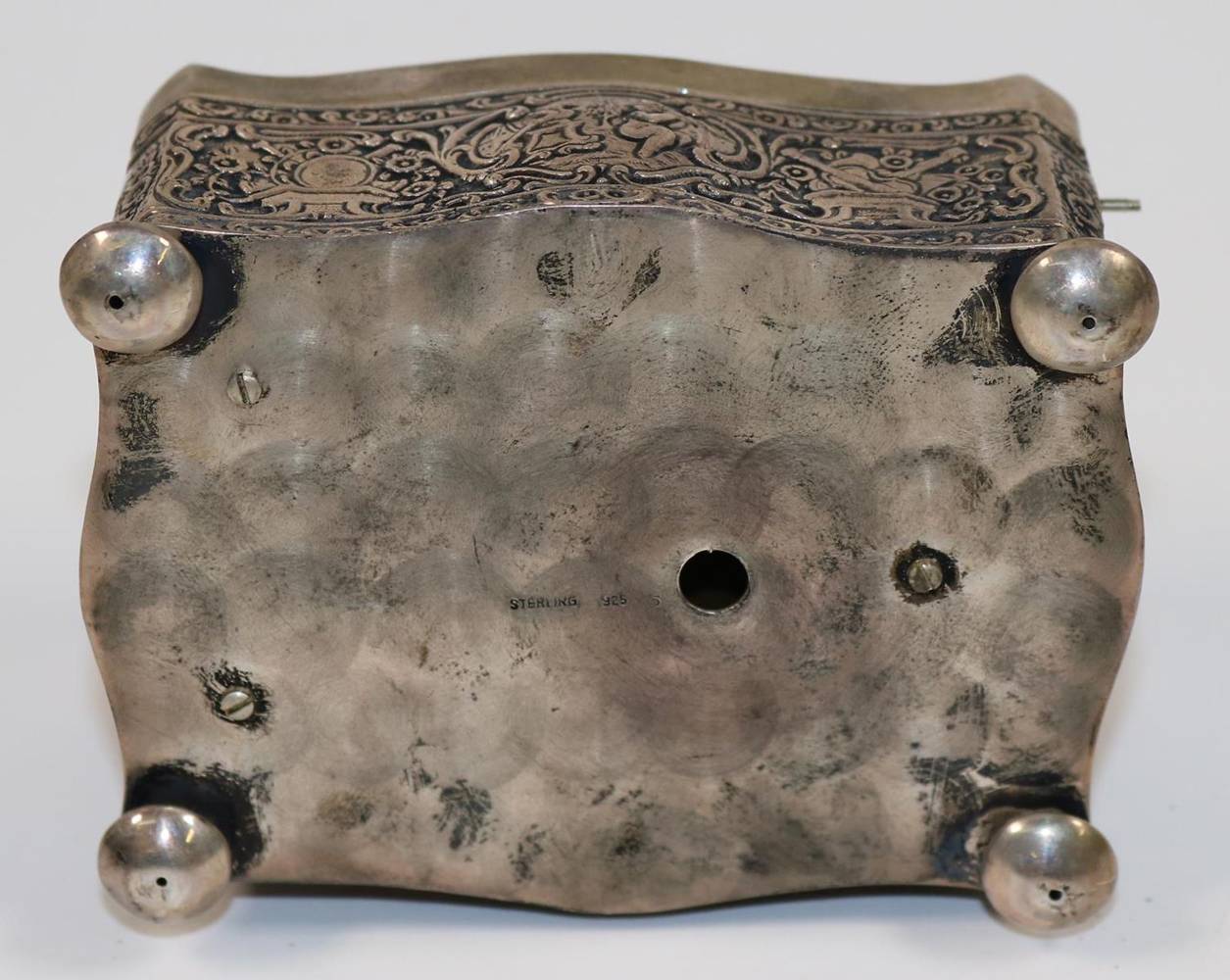 Große Abbildung Nr.4: 138-3132 Singvogelautomat Sterling: (Silber)