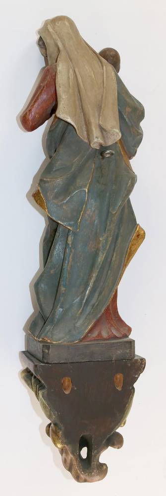 Große Abbildung Nr.2: 138-3154 Madonna: (Skulpturen - Plastiken, Religiöse Volkskunst)
