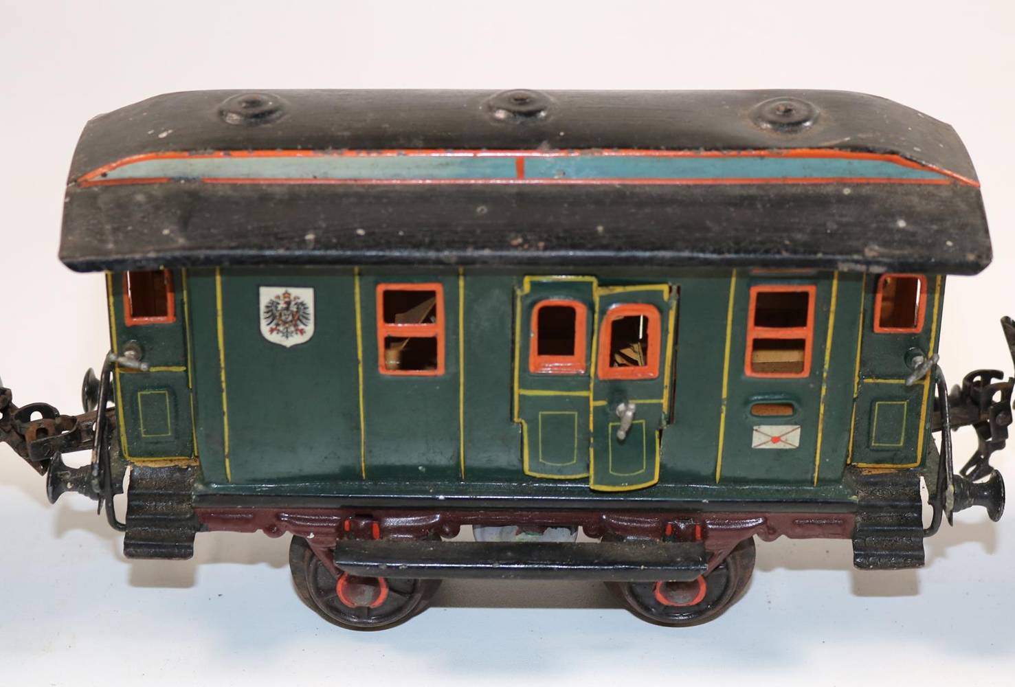 Große Abbildung Nr.3: 138-3158 Märklin Uralt D 1021: (Spielzeug, Eisenbahn)