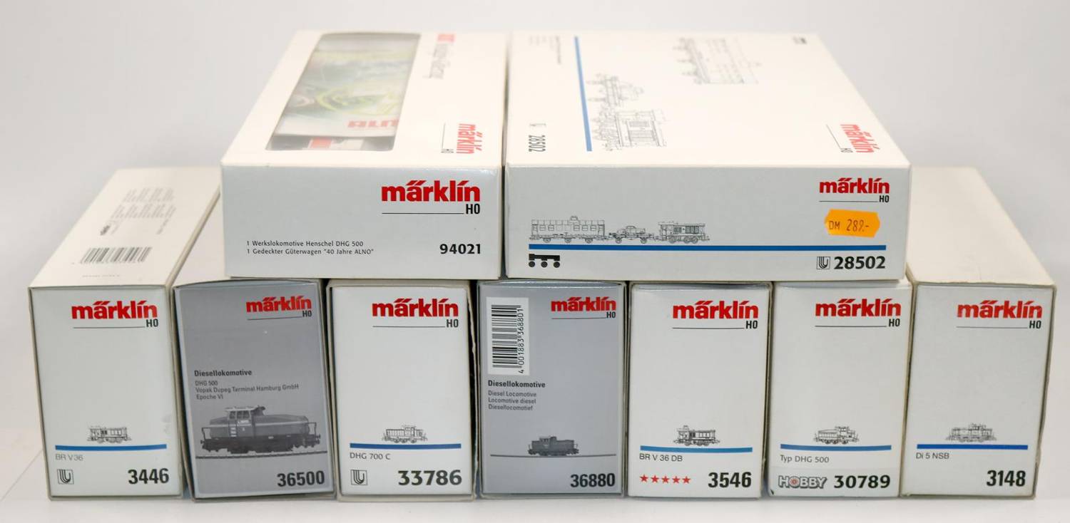 Große Abbildung Nr.1: 138-3163 Märklin Diesellok Sammlung.: (Spielzeug, Eisenbahn, Märklin)