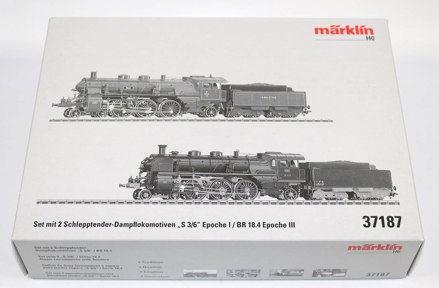 Große Abbildung Nr.1: 138-3180 Märklin H0: (Spielzeug, Eisenbahn, Märklin)