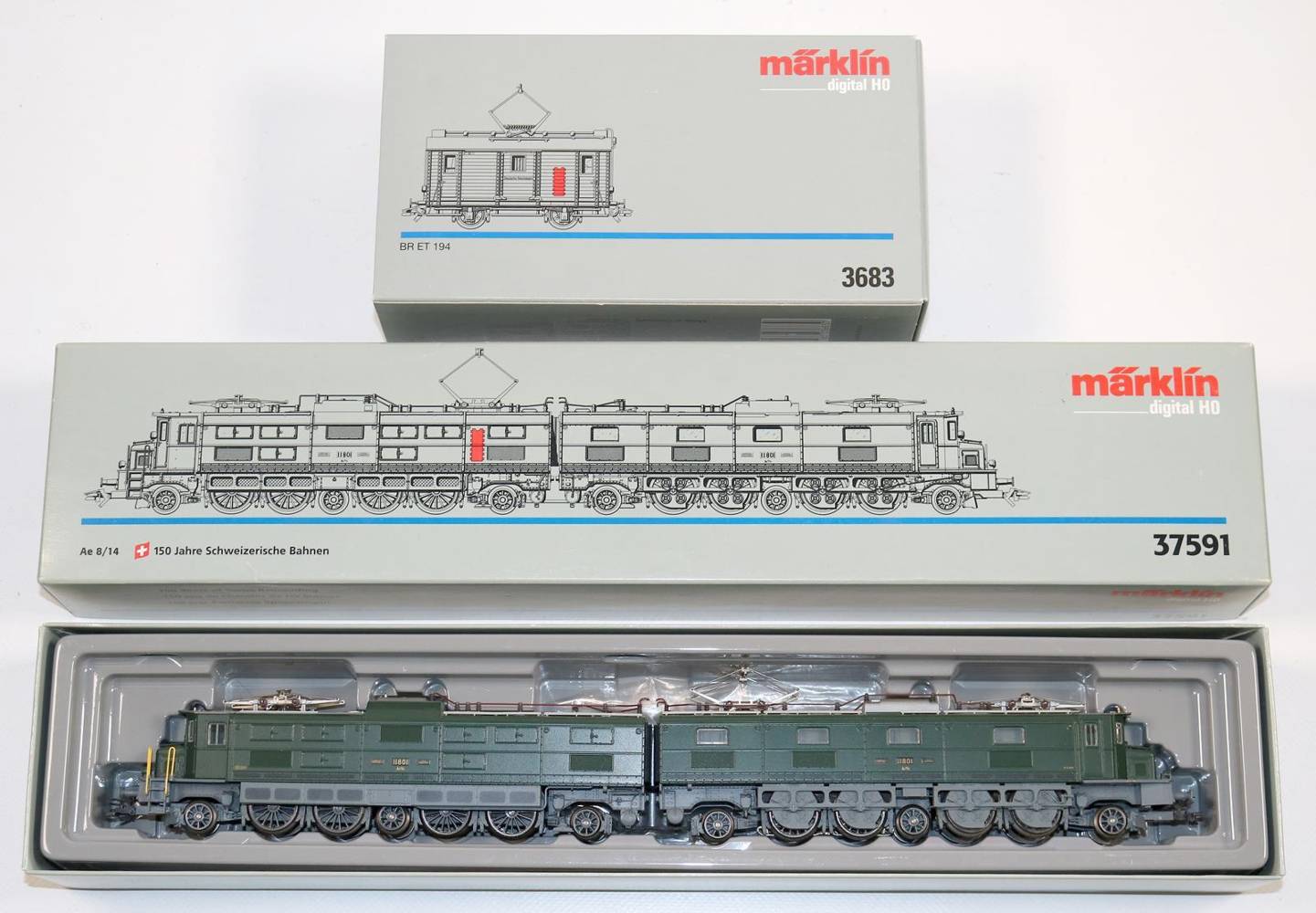 Große Abbildung Nr.1: 138-3181 Märklin H0: (Spielzeug, Eisenbahn, Märklin)