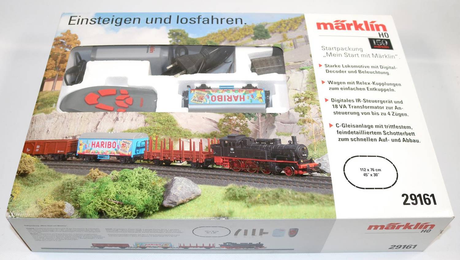 Große Abbildung Nr.1: 138-3208 Märklin Haribo H0.: (Spielzeug, Eisenbahn, Märklin)