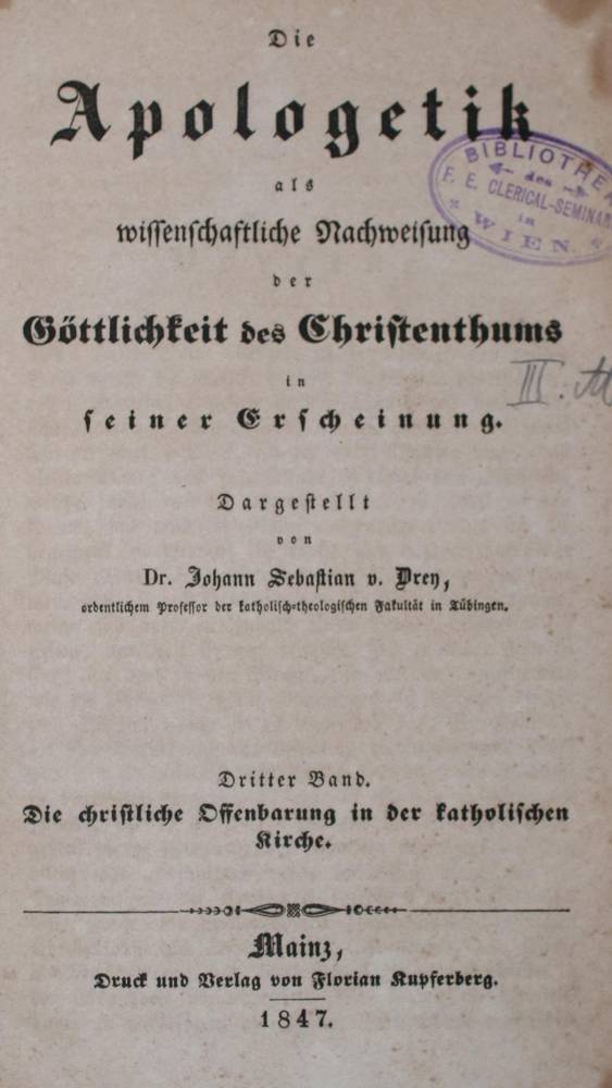 Große Abbildung Nr.2: 138-321 Sammlung: (Alte Drucke, Handschriften und Theologie)