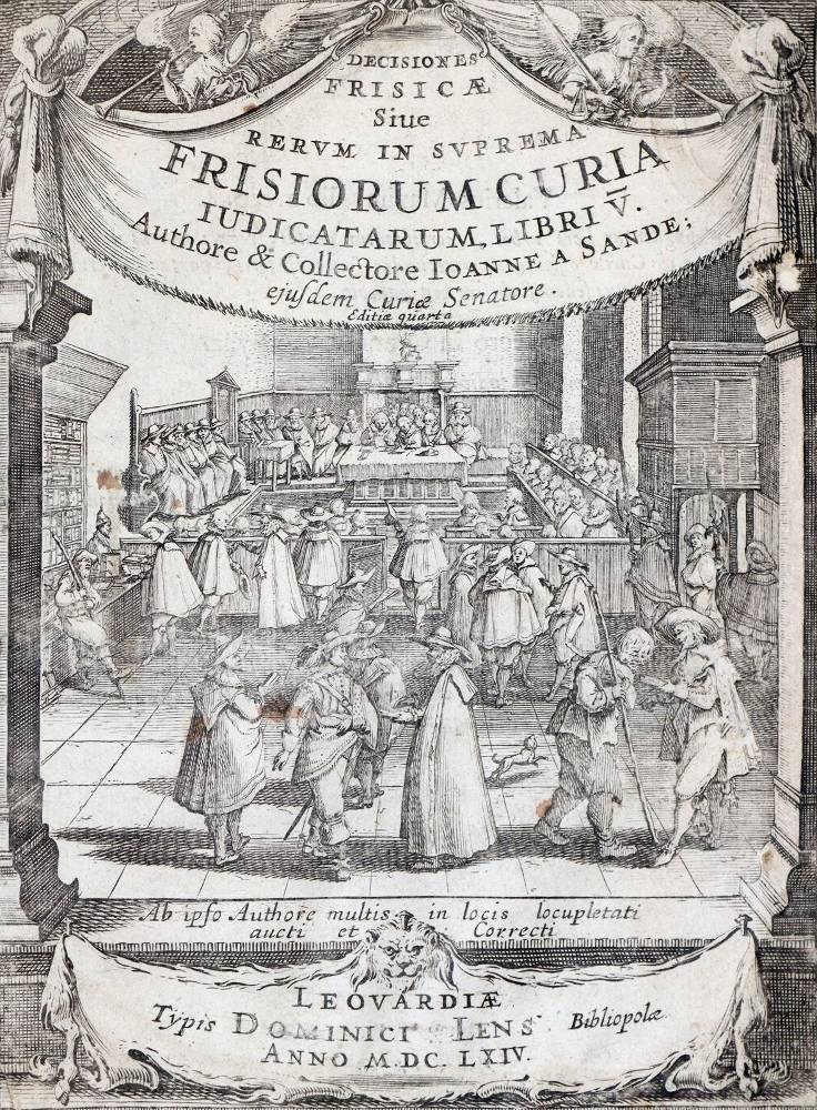 Große Abbildung Nr.1: 138-323 Sande,J.v.d.: (Alte Drucke, Handschriften und Theologie)