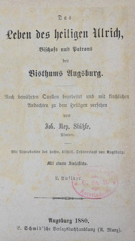 Große Abbildung Nr.1: 138-325 (Schöpf,J.A.).: (Alte Drucke, Handschriften und Theologie)