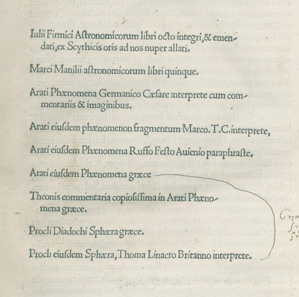 Große Abbildung Nr.1: 138-328 Scriptores astronomici veteres,: (Alte Drucke, Handschriften und Theologie)
