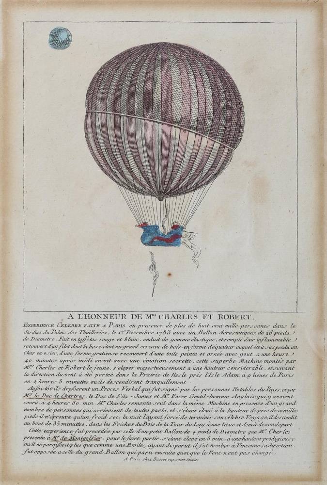 Große Abbildung Nr.1: 138-3284 Montgolfière.: (Varia, Aeronautik)