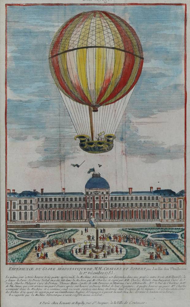 Große Abbildung Nr.1: 138-3285 Montgolfière.: (Varia, Aeronautik)