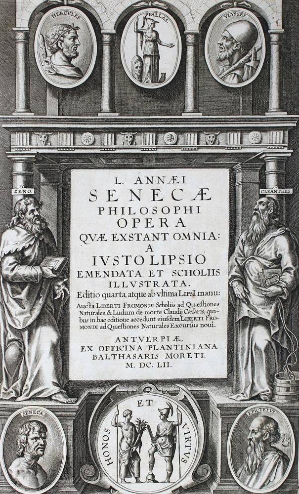 Große Abbildung Nr.1: 138-330 Seneca,L.A.: (Alte Drucke, Handschriften und Theologie)