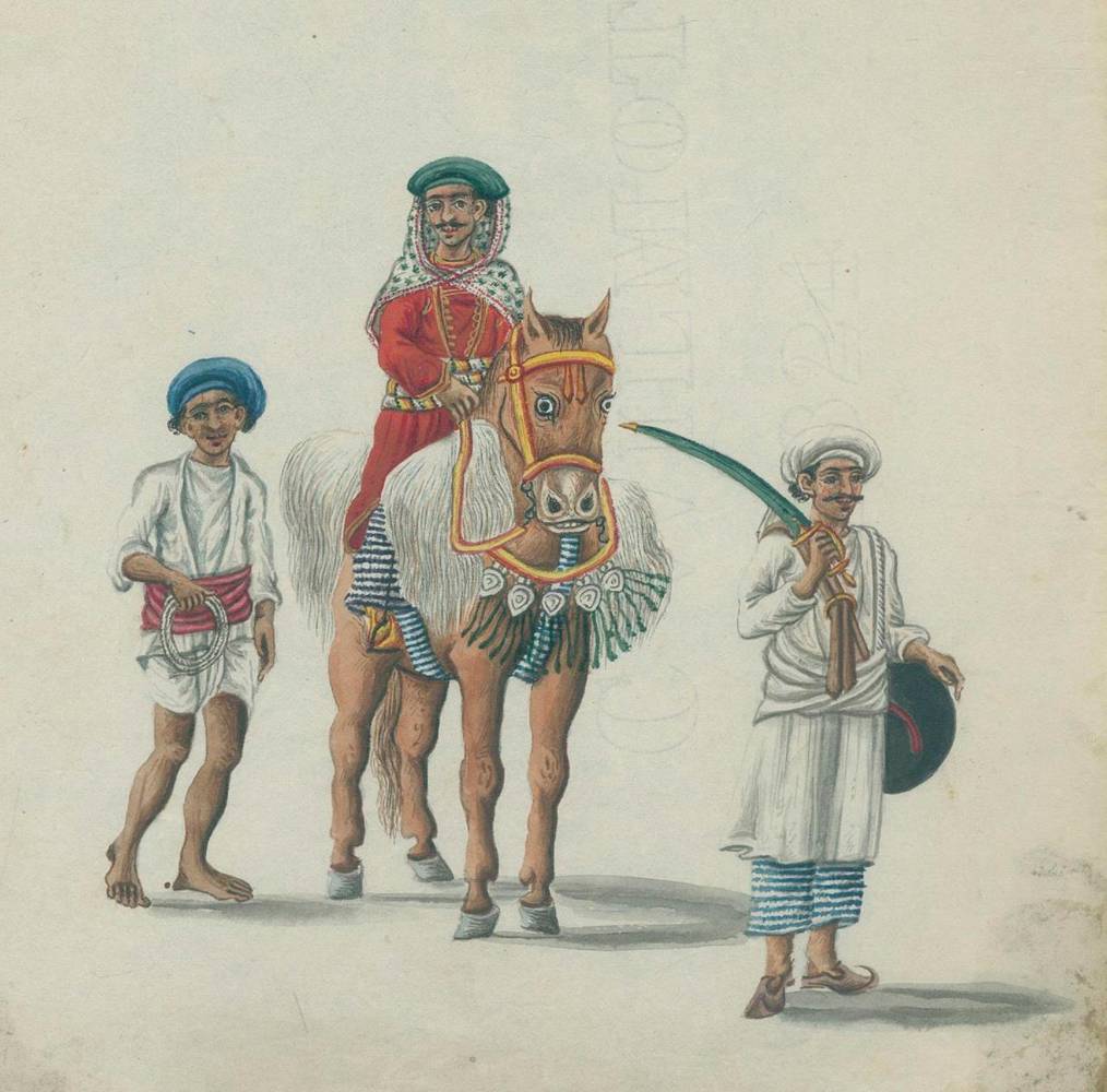 Große Abbildung Nr.12: 138-3307 Indischer Kulturkreis.: (Varia, Berufe)