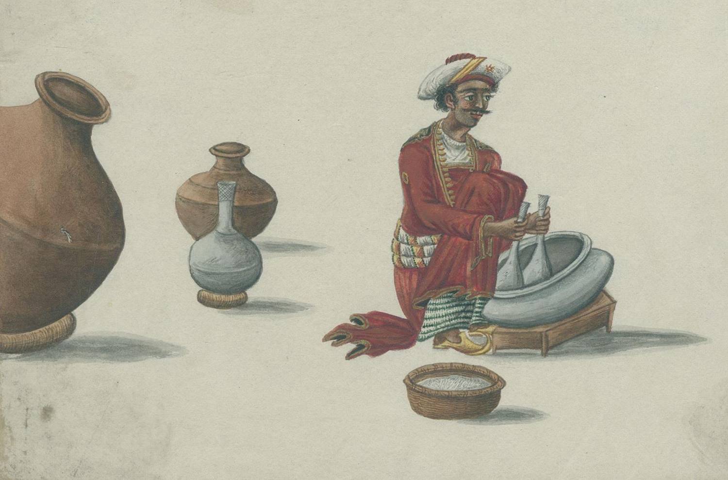 Große Abbildung Nr.13: 138-3307 Indischer Kulturkreis.: (Varia, Berufe)