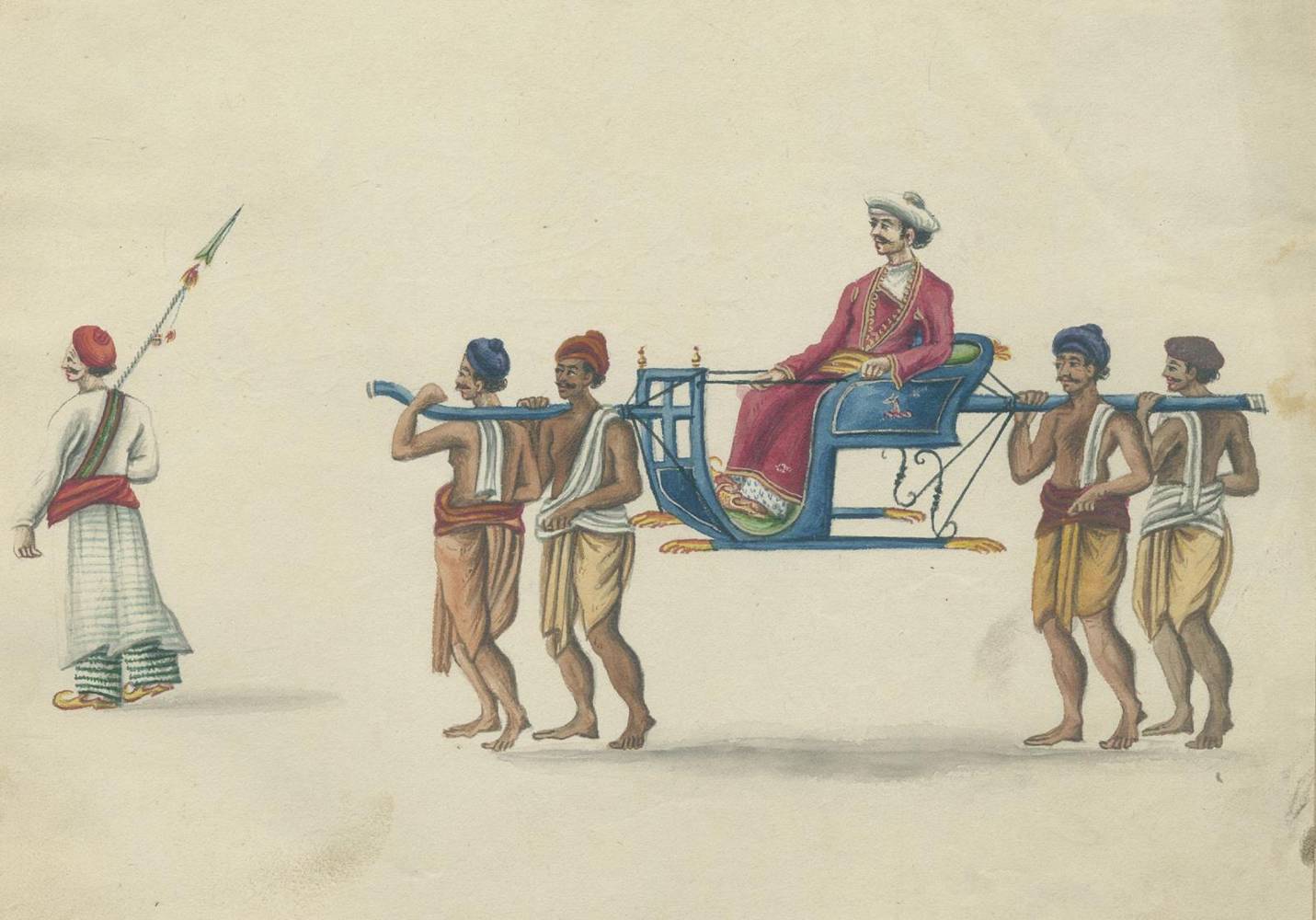Große Abbildung Nr.7: 138-3307 Indischer Kulturkreis.: (Varia, Berufe)