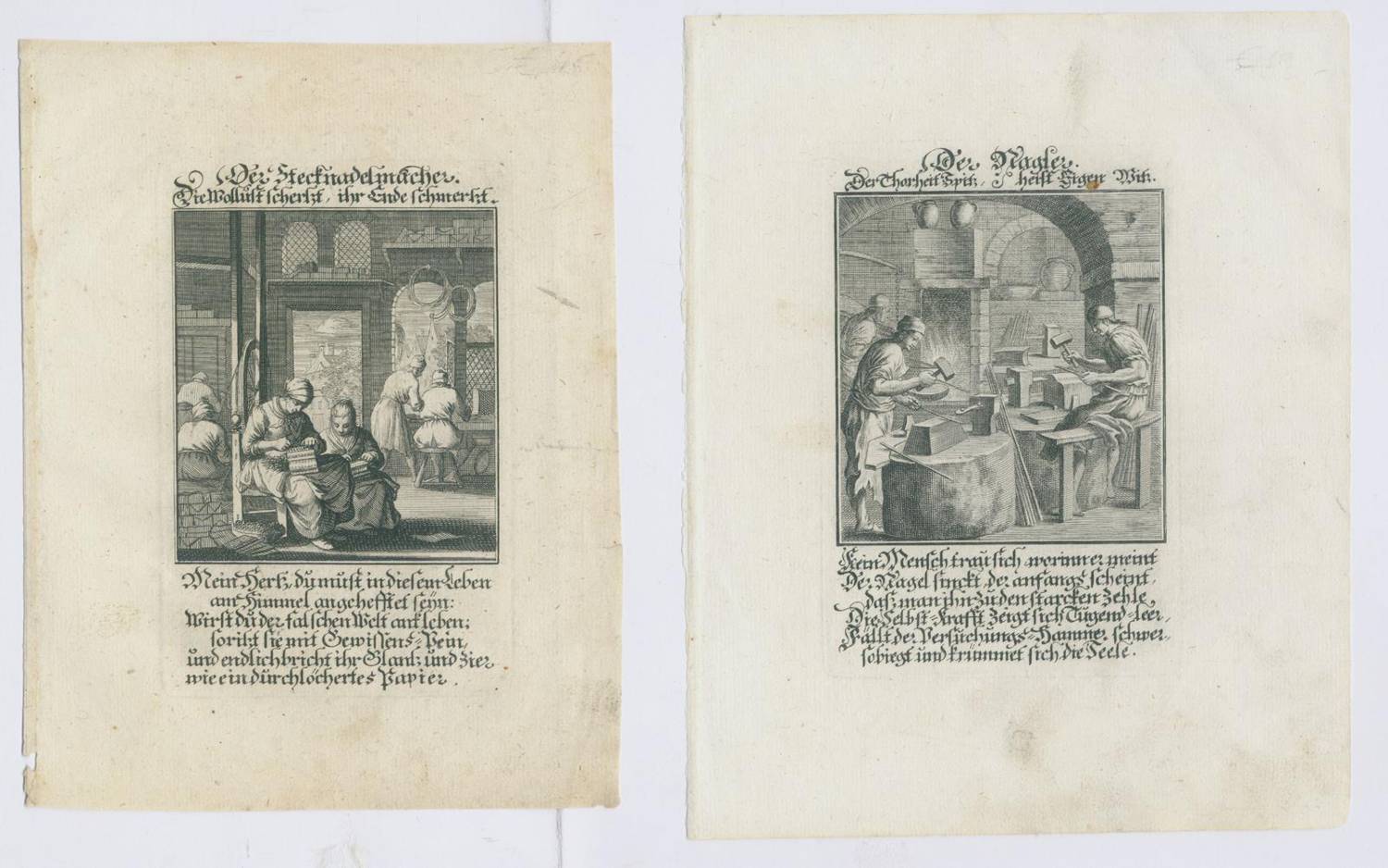 Große Abbildung Nr.2: 138-3312 Schmied u.a.: (Varia, Berufe)