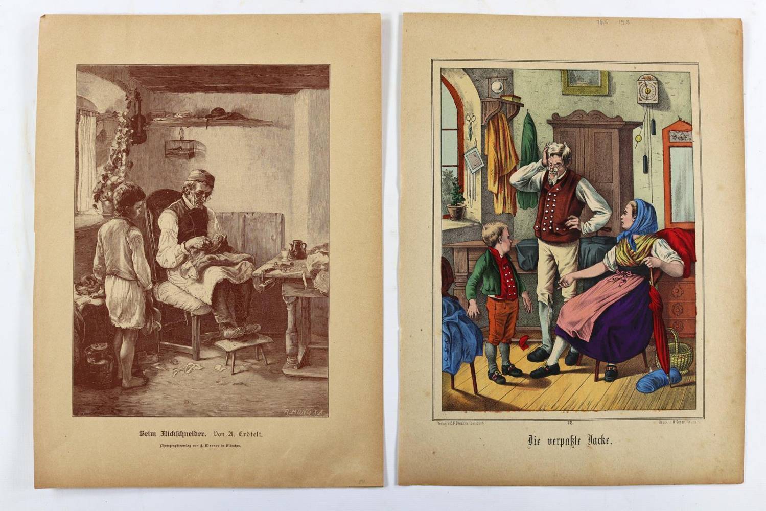 Große Abbildung Nr.1: 138-3313 Schneider.: (Varia, Berufe)