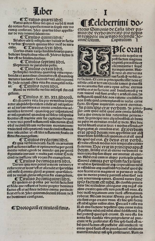 Große Abbildung Nr.2: 138-332 Simon aus Cascia.: (Alte Drucke, Handschriften und Theologie)