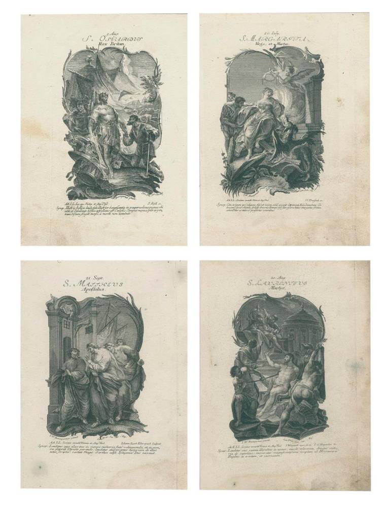 Große Abbildung Nr.2: 138-3357 Heiligenbilder.: (Varia, Heiligenleben)