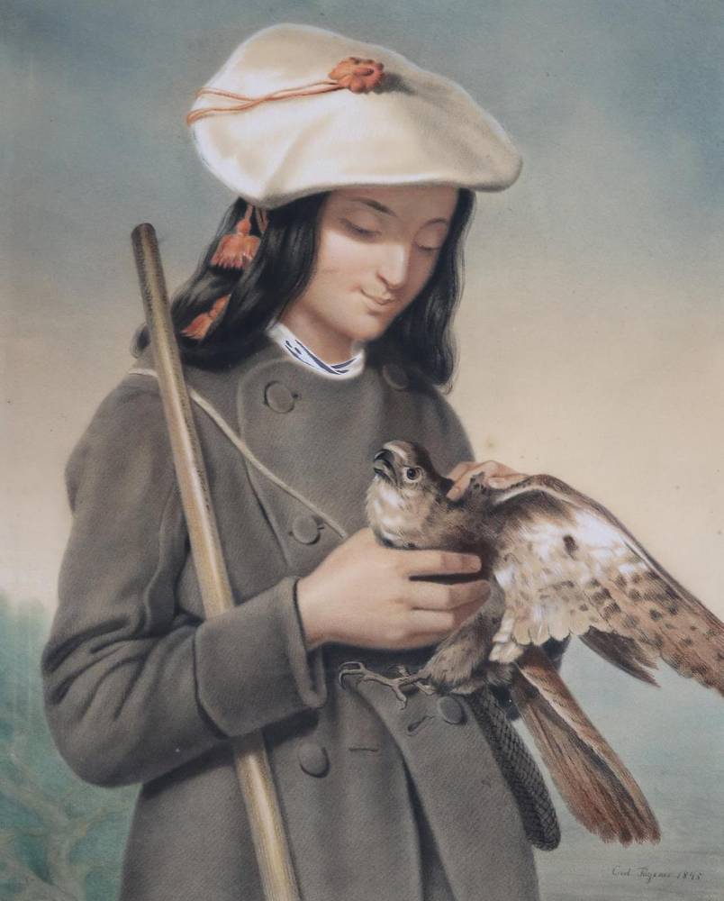 Große Abbildung Nr.1: 138-3360 Falkner.: (Varia, Jagd)