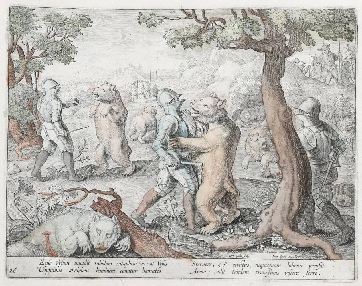 Große Abbildung Nr.22: 138-3363 Stradanus,J.: (Varia, Jagd)
