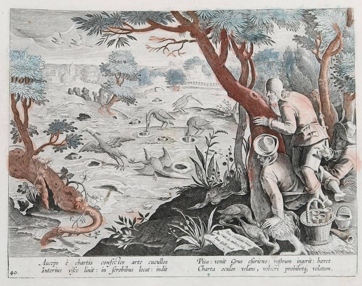 Große Abbildung Nr.25: 138-3363 Stradanus,J.: (Varia, Jagd)