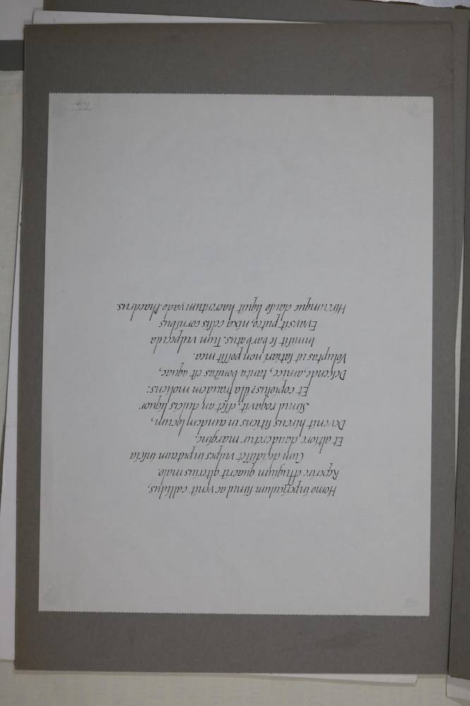 Große Abbildung Nr.3: 138-3367 Kalligraphie.: (Varia)