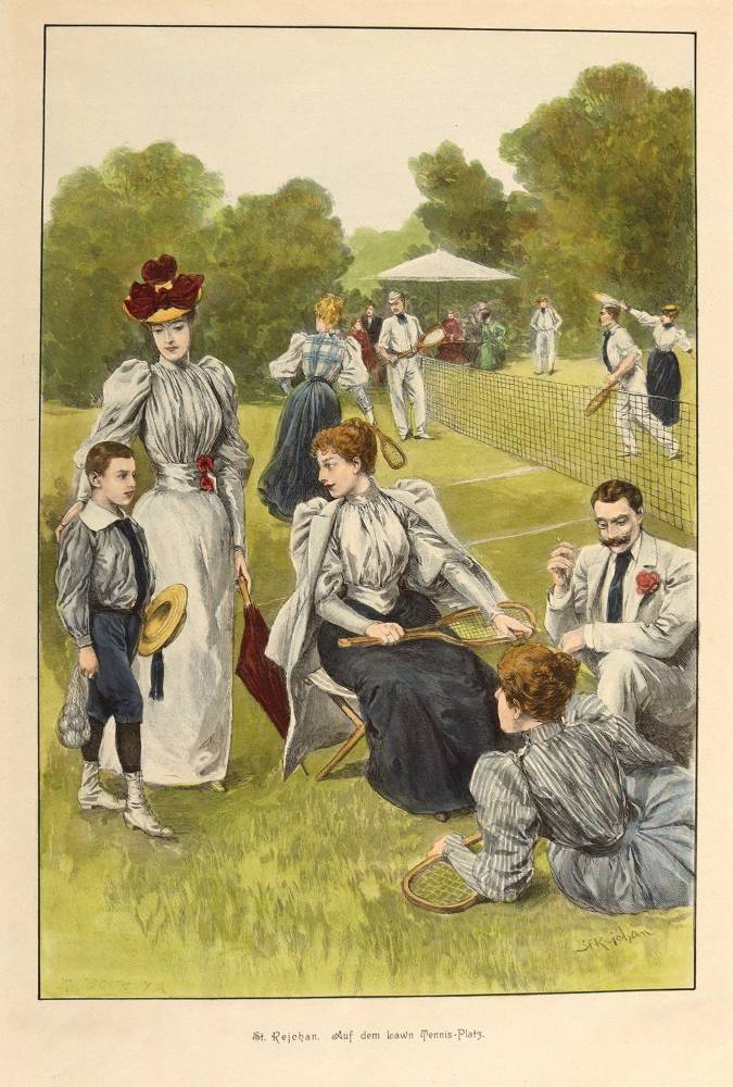 Große Abbildung Nr.3: 138-3431 Tennis.: (Varia, Sport)