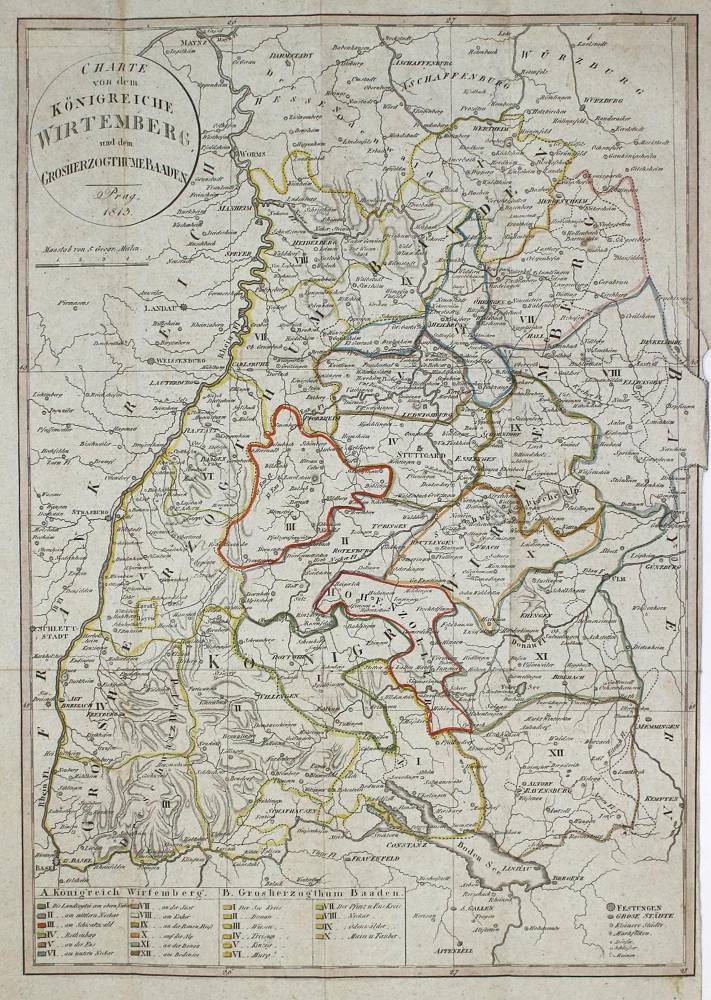 Große Abbildung Nr.1: 138-3453 Baden-Württemberg.: (Deutschland)