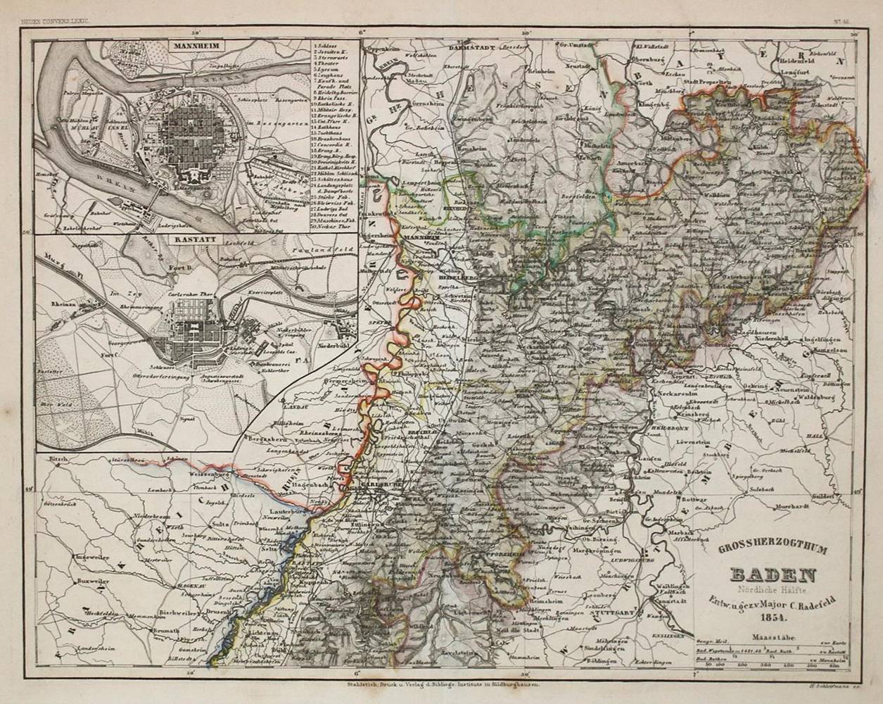 Große Abbildung Nr.3: 138-3453 Baden-Württemberg.: (Deutschland)
