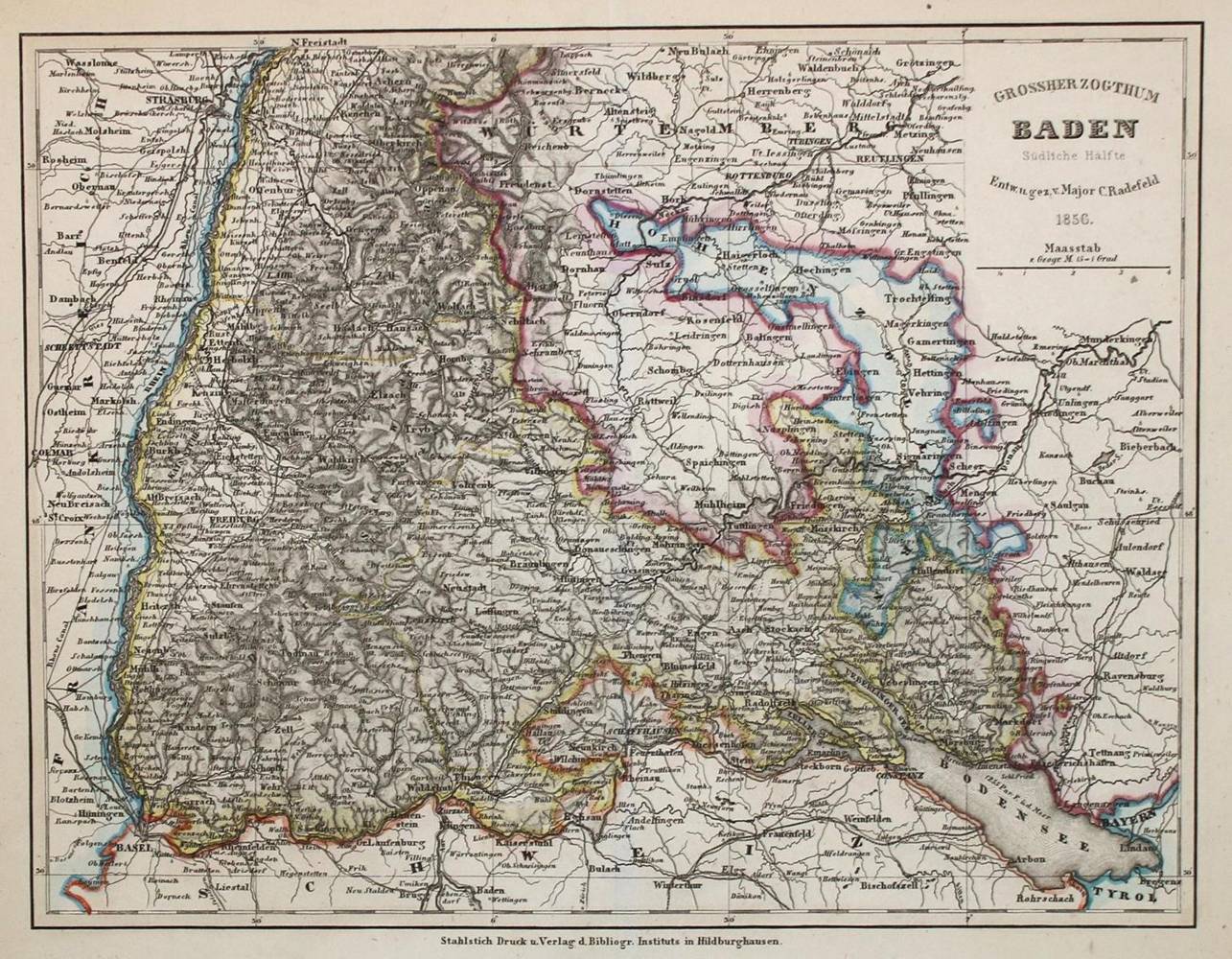 Große Abbildung Nr.5: 138-3453 Baden-Württemberg.: (Deutschland)