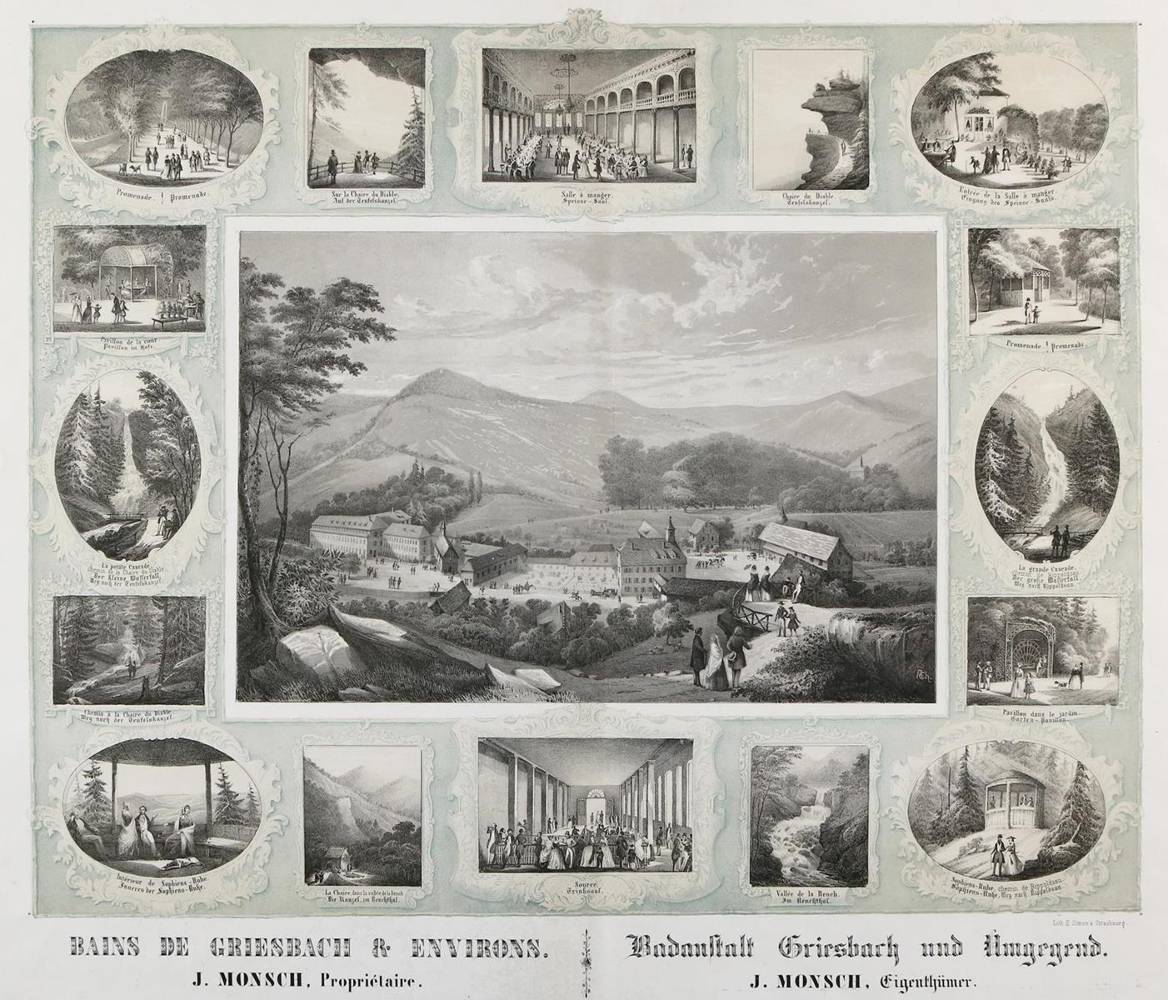 Große Abbildung Nr.1: 138-3454 Bad Peterstal-Griesbach.: (Deutschland)