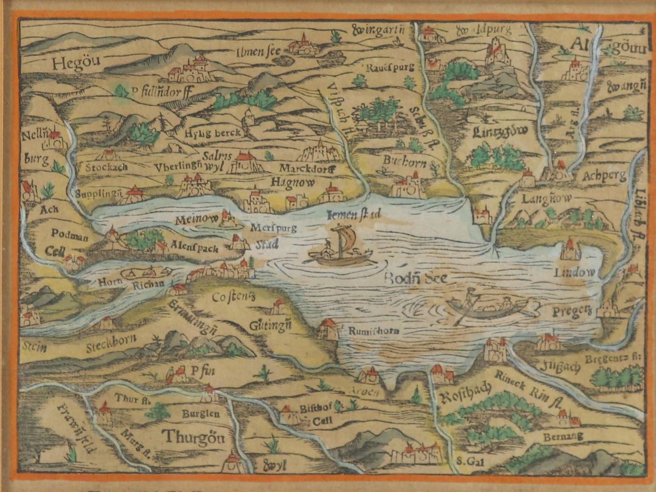 Große Abbildung Nr.5: 138-3461 Bodensee.: (Deutschland)