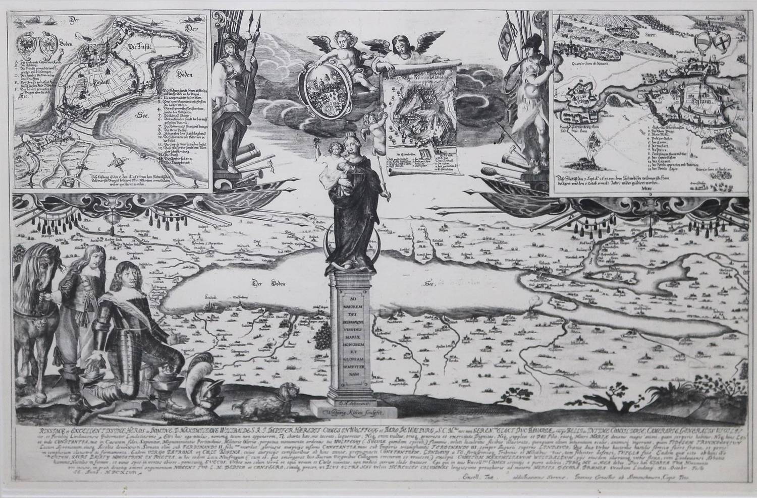 Große Abbildung Nr.1: 138-3468 Bodenseeregion u. Schwaben.: (Deutschland)