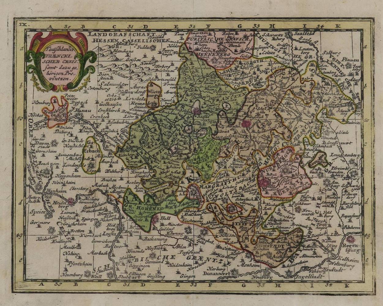 Große Abbildung Nr.27: 138-3477 Franken.: (Deutschland)