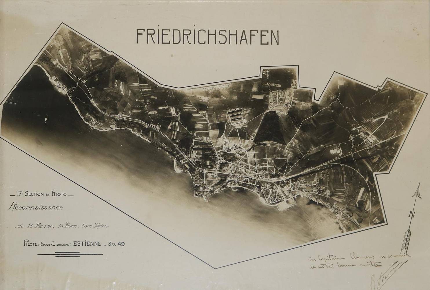 Große Abbildung Nr.3: 138-3492 Friedrichshafen u. Zeppelin.: (Deutschland)