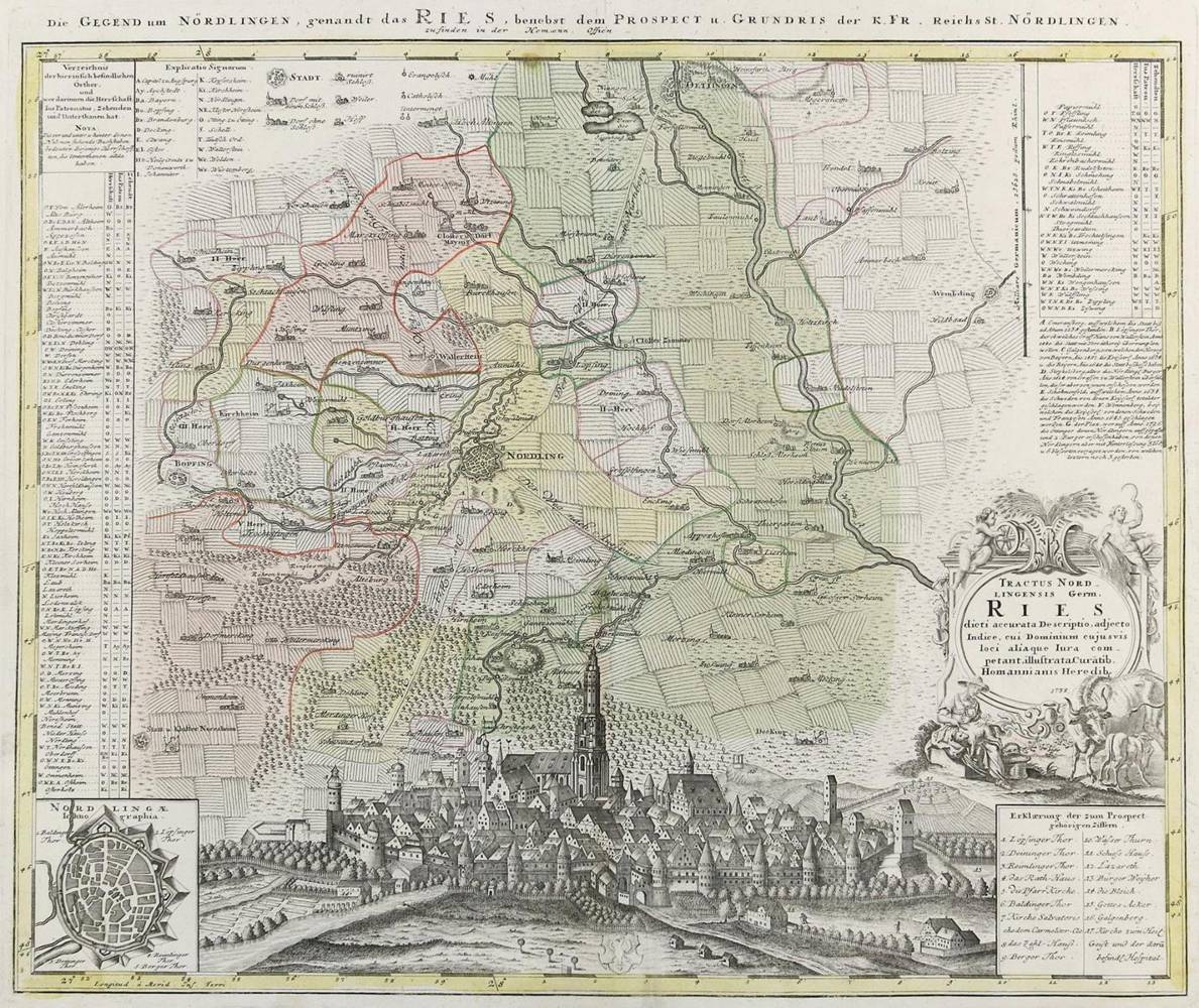 Große Abbildung Nr.1: 138-3533 Nördlingen.: (Deutschland)