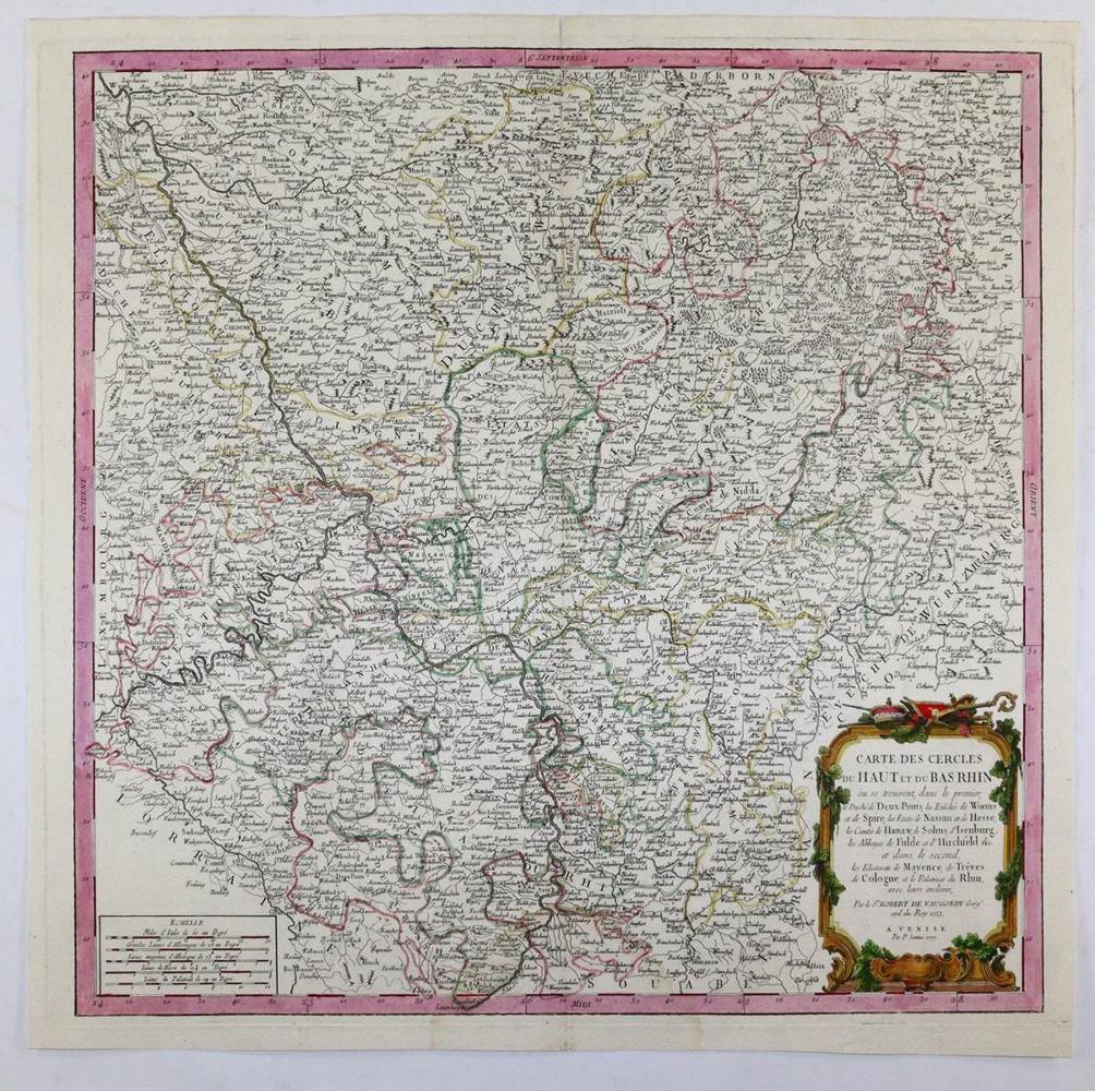 Große Abbildung Nr.1: 138-3544 Rheinlauf Hessen.: (Deutschland)